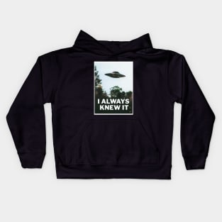 I WANT TO BELIEVE Kids Hoodie